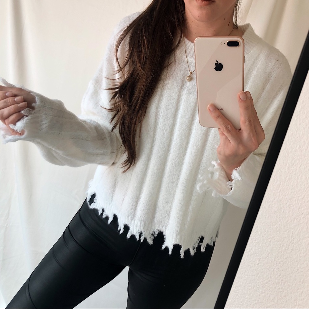 Frayed Edge Sweater - Picture 4 of 7